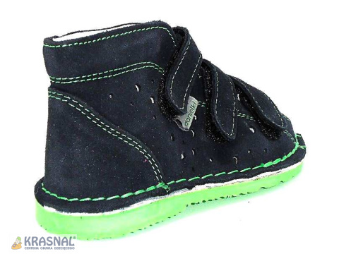 DANIELKI II granat zielony neon DANIELKI II granat zielony neon