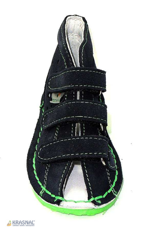 DANIELKI II granat zielony neon DANIELKI II granat zielony neon