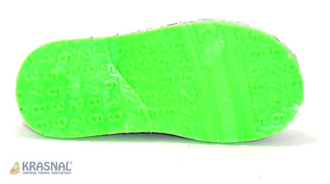 DANIELKI II granat zielony neon DANIELKI II granat zielony neon