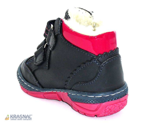 RENBUT 1412 granat amarant kwiatek