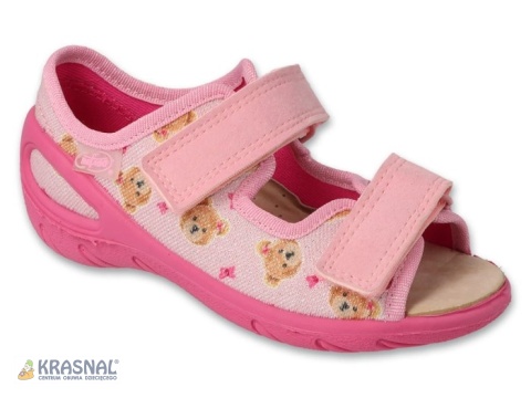 BEFADO 065X032 róż misie