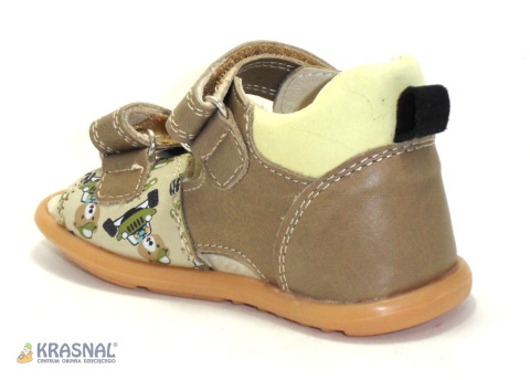 JAMET 1112 zielony miś barefoot