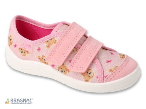 BEFADO 772Y018 róż brokat misie