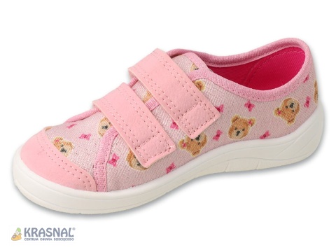 BEFADO 772Y018 róż brokat misie