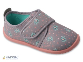 BEFADO 902X057 szary słoniki barefoot