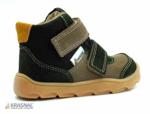 KRASNAL 1127 brąz khaki barefoot