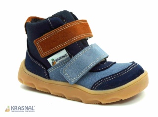 KRASNAL 1127 niebieski brąz barefoot