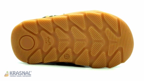 KRASNAL 1227 brąz khaki barefoot