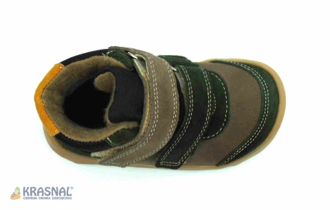 KRASNAL 1227 brąz khaki barefoot