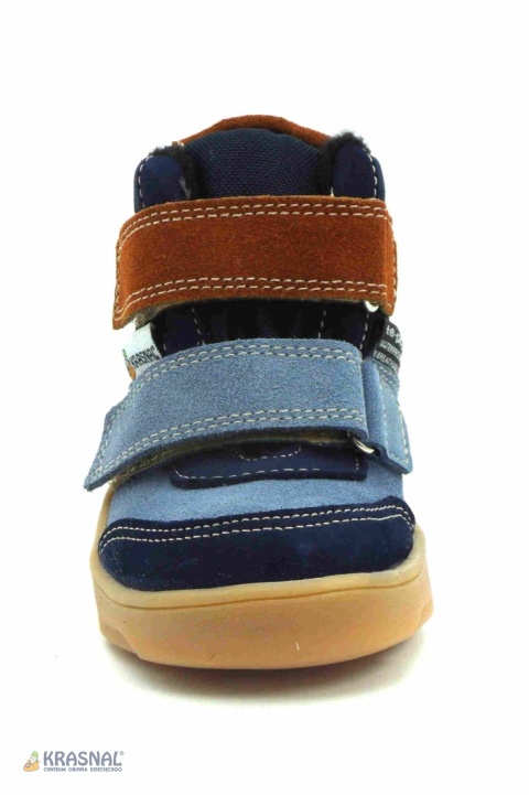 KRASNAL 1227 niebieski brąz barefoot