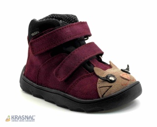 MRUGAŁA 6124 kotek śliwka barefoot